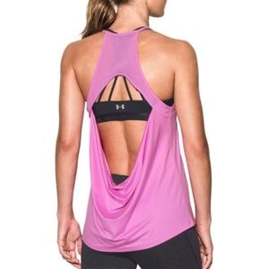 NWT Under Armour Wishbone Mesh Tank Top